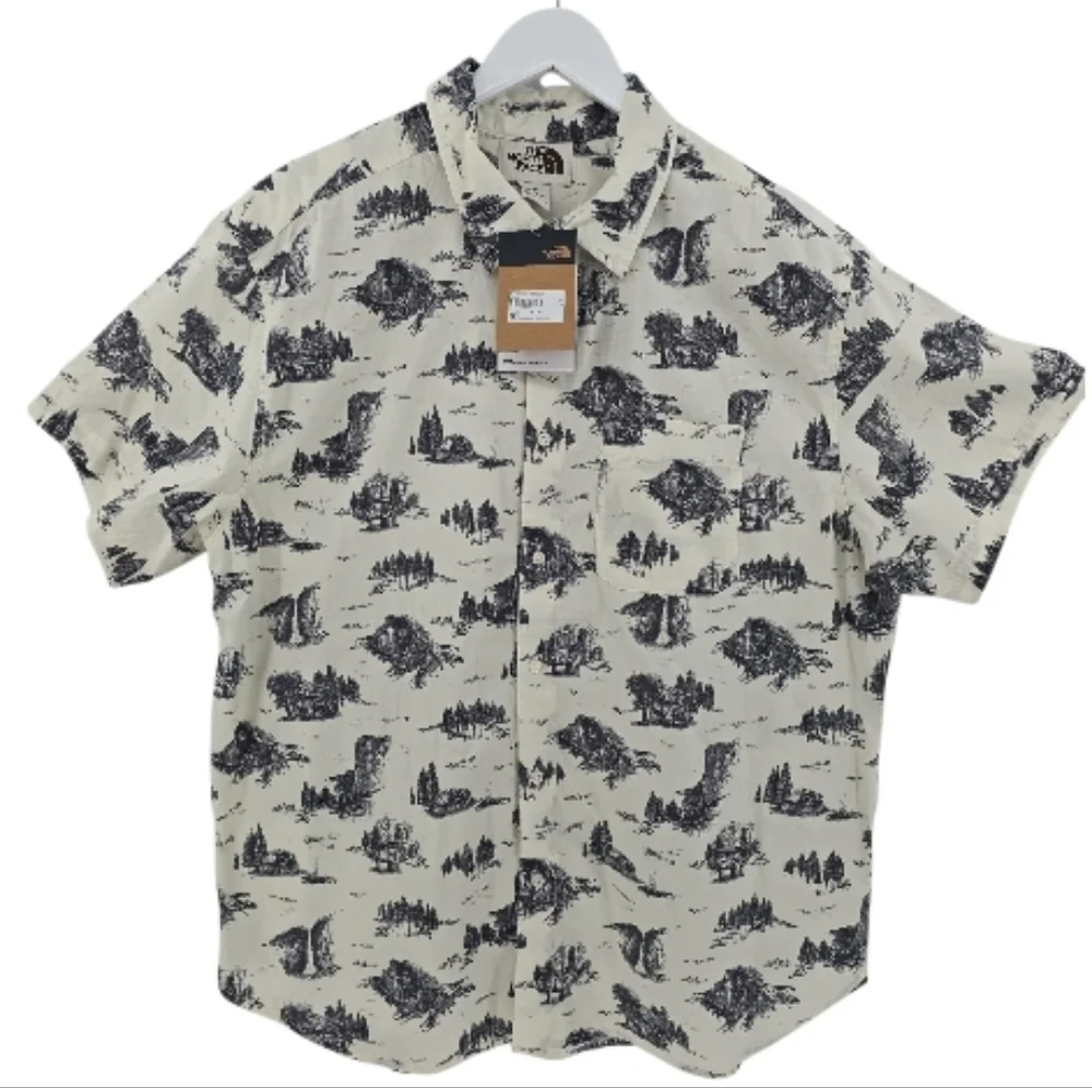 The North Face NWT Yosemite National Park Baytrail 100% Cotton Shirt Size XXL